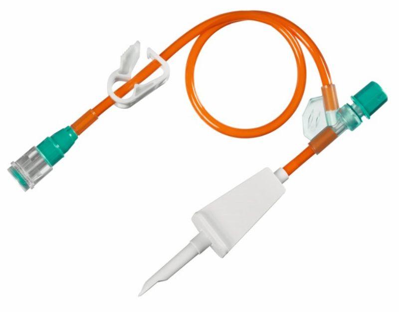 Система інфузійна для змішування і введення цитостатиків Cyto-Set® Mix з УФ-захистом, 32 см